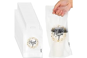 Disposable Plastic Tea Bag Holders for To-Go Drinks