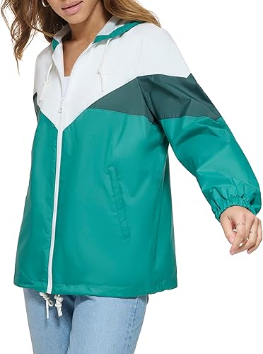 Miniatura 3 de Levi's Cortavientos de bloque de color de nailon para mujer