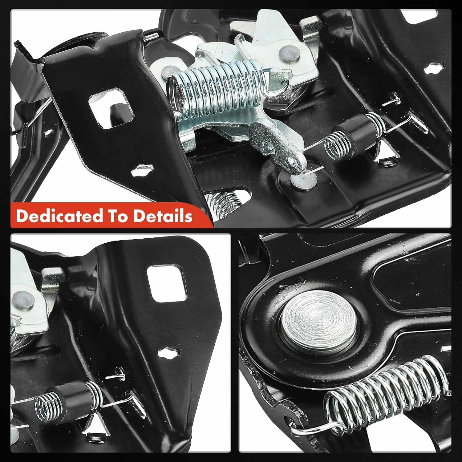 A-Premium Hood Latch Lock Compatible with Chrysler Voyager 2001-2003, Town & Country 2001-2007 & Dodge Grand Caravan/Caravan 2001-2007, Front Hood Lock Engine Bonnet Latch Assembly