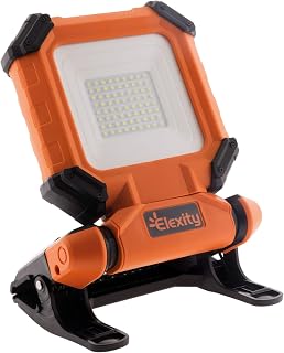 Zenitech - Proiettore da cantiere a batteria - 15W - 1700lm - IP54