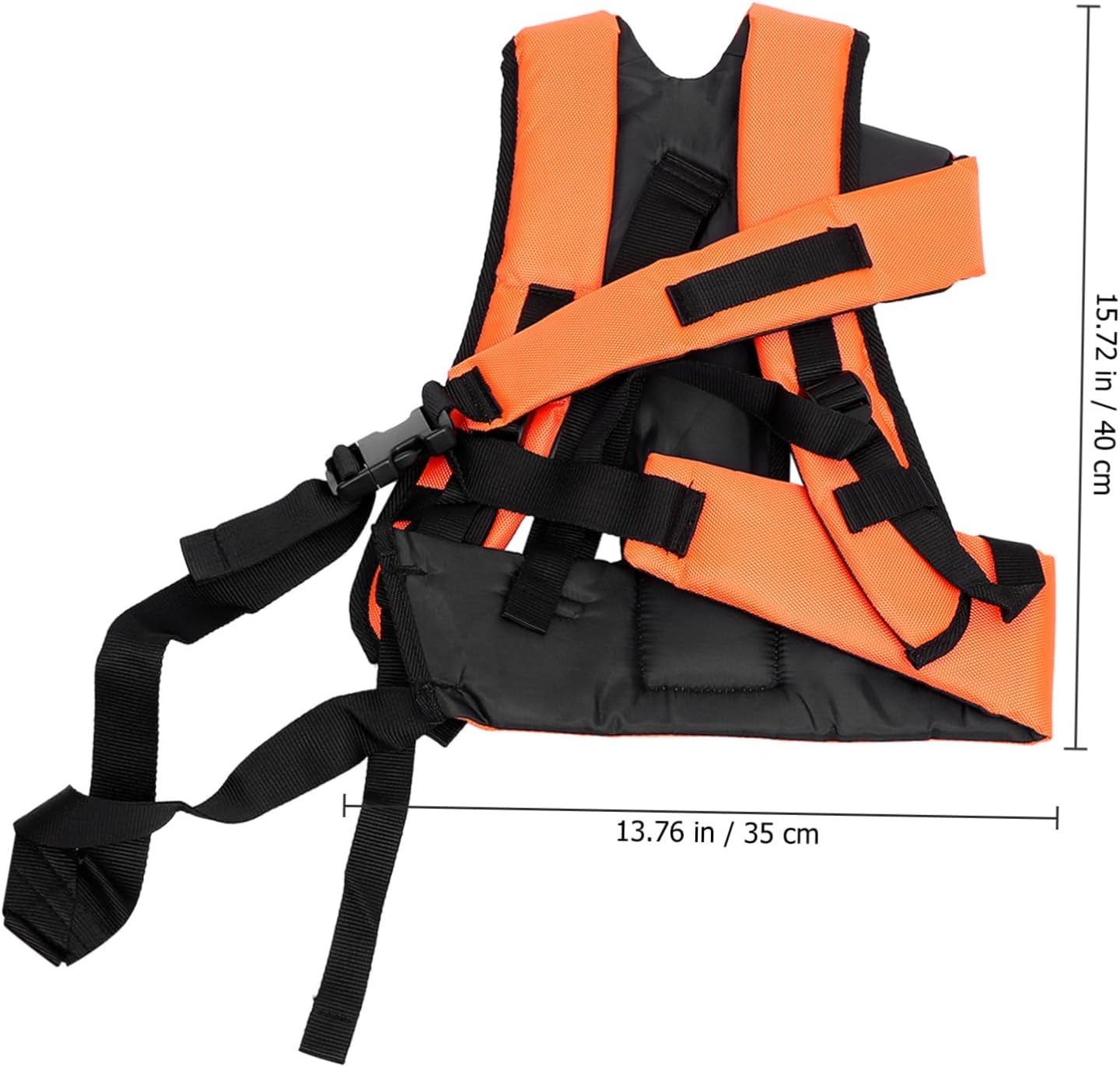 Grass Trimmer Shoulder Strap Padded Double Shoulder Harness for Brush Cutter Comfortable Design 2pcs Adjustable Belt for Lawn Care