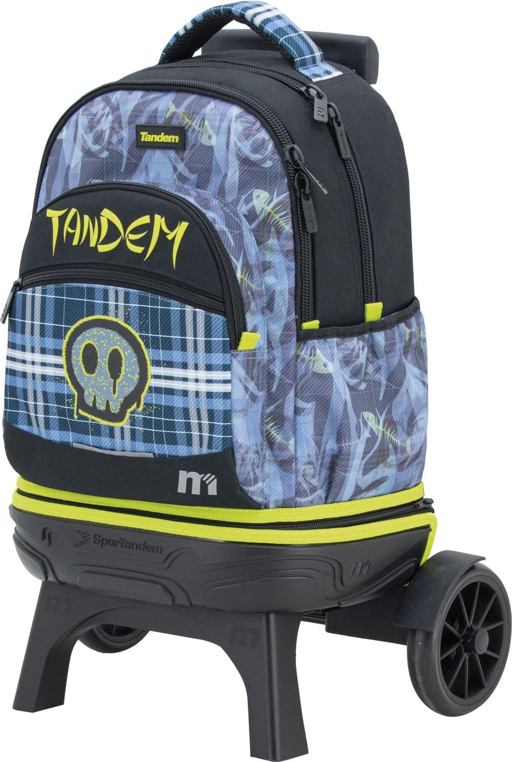 Sportandem Mochila Carro Fijo Compact Desmontable Ruedas Grandes Tandem Skull