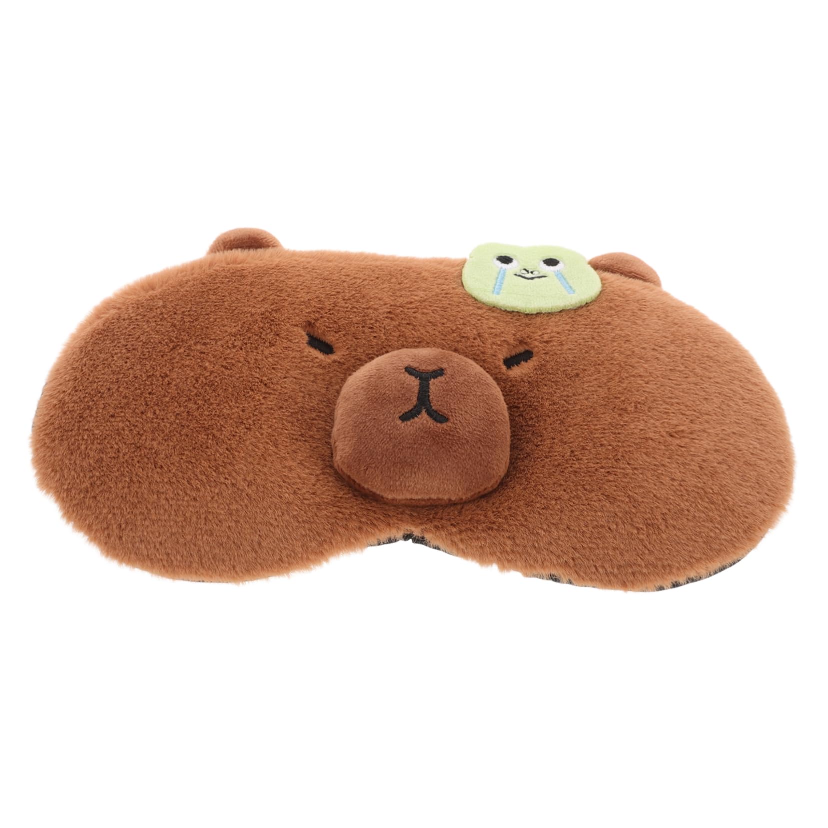 Healvian 4stücke Kuschelige Augenmaske Mit Kühlpack Cartoon Schlafmaske Für Erwachsene Und Verstellbar Atmungsaktiv Für Reisen Nickerchen Und Entspannten Schlaf