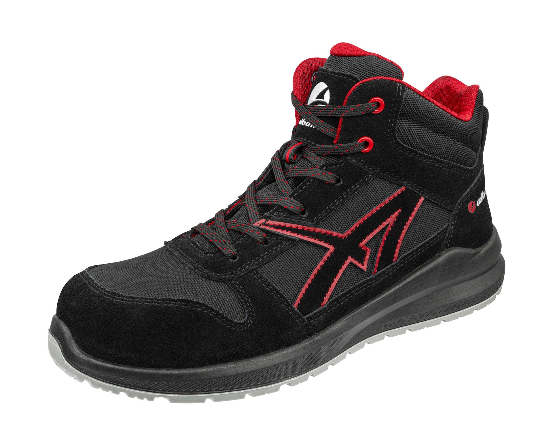 Albatros Clifton Mid 638700210000045 Clifton MID SRC 638700210000045 Botas de seguridad S3 (UE): 45 Negro, Rojo 1 Durable y ResistenteUnisex adulto