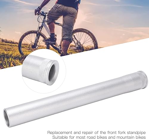 Miniatura 4 de Tissting Tubo de cabeza de extensión de horquilla delantera de 1.126in, tubo de cabeza de horquilla de aluminio recto, piezas de hardware para