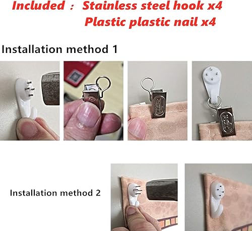 Miniatura 7 de Timimo Tapiz de póster de anime, decoraciones, fondos japoneses, periféricos de anime, pergaminos decorativos de arte de pared, carteles de metal,