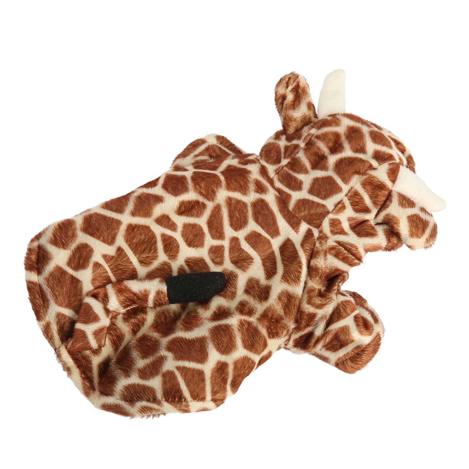 Muiltvoe Dog Hoodie Winter Jacket, Cute Giraffe Design Warm Puppy Hoodie for Small Dogs Cats Pets, with Comfortable Plush Polyester Material (M)
