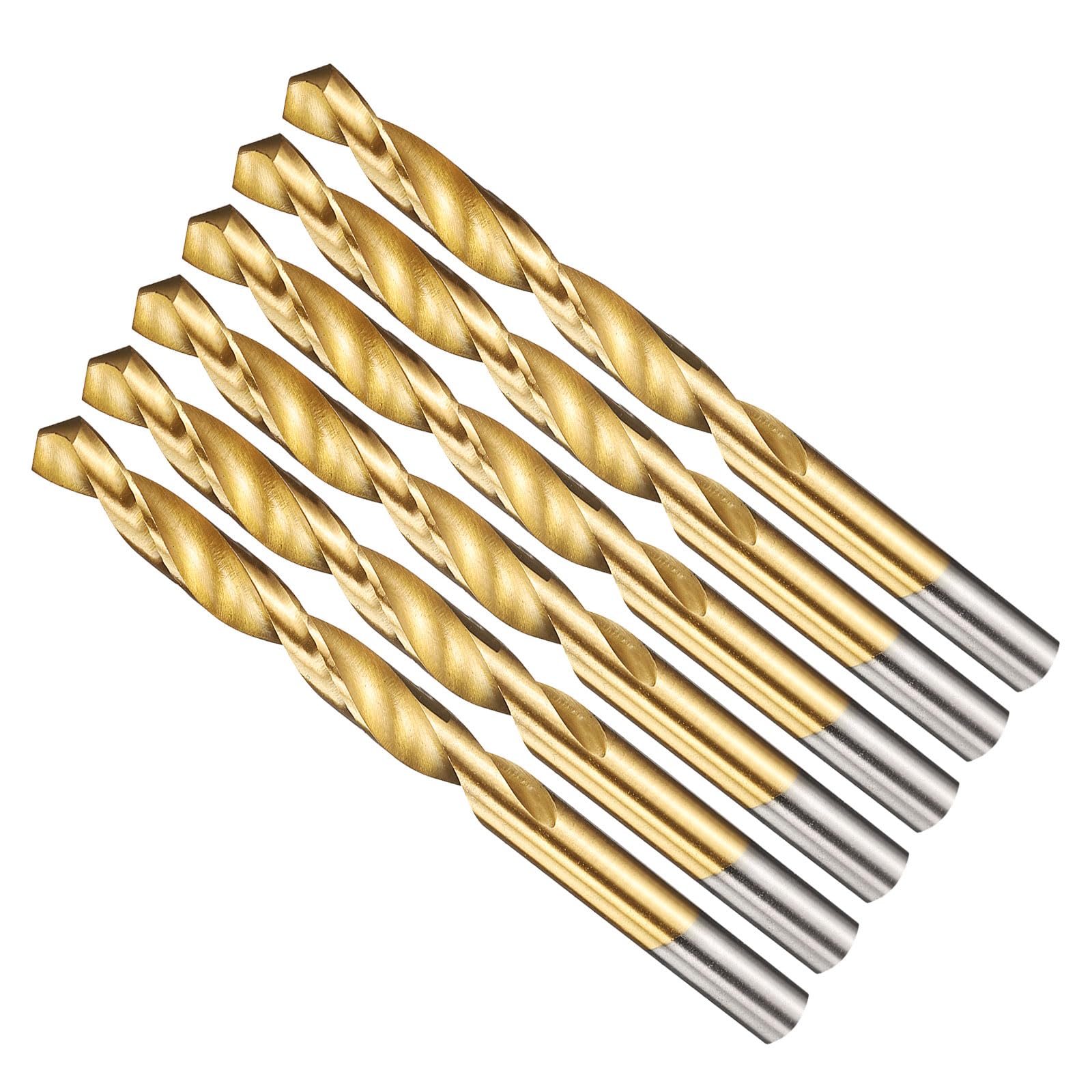 METALLIXITY Drill Bit (5/16") 4241 High-Speed Steel TiN 118ยฐ 6Pcs
