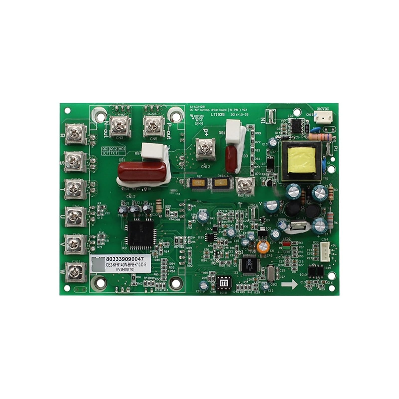 Coal2ToalPW DC INV Commp Driver Board ， 803339090047 CE2-KFR140W-BPB ， Compatible For T-Klima ， Split Type Outdoor Unit TK-COU-60