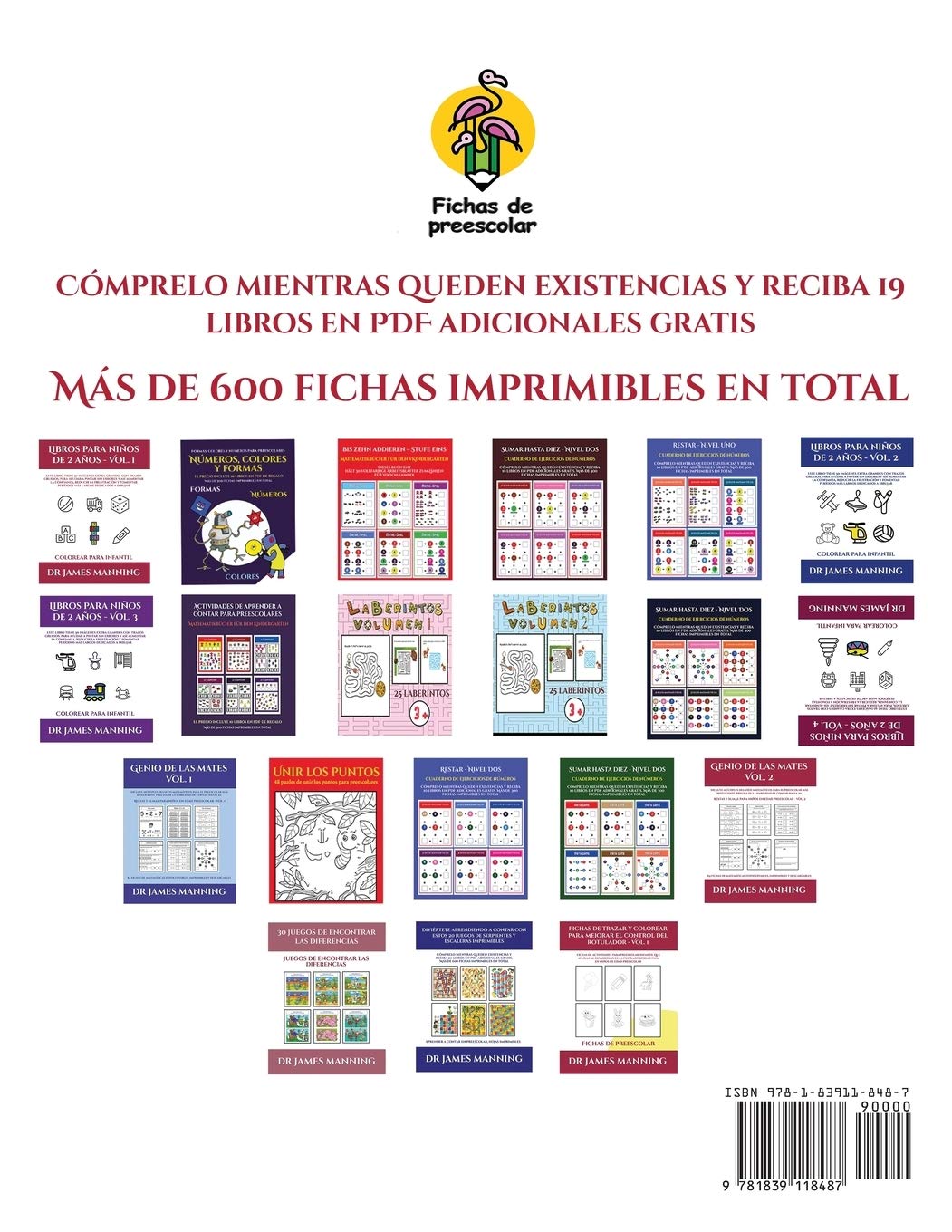 Juegos con números (30 juegos de encontrar las diferencias): Cómprelo mientras queden existencias y reciba 20 libros en PDF adicionales gratis. Más de 600 fichas imprimibles en total: 10