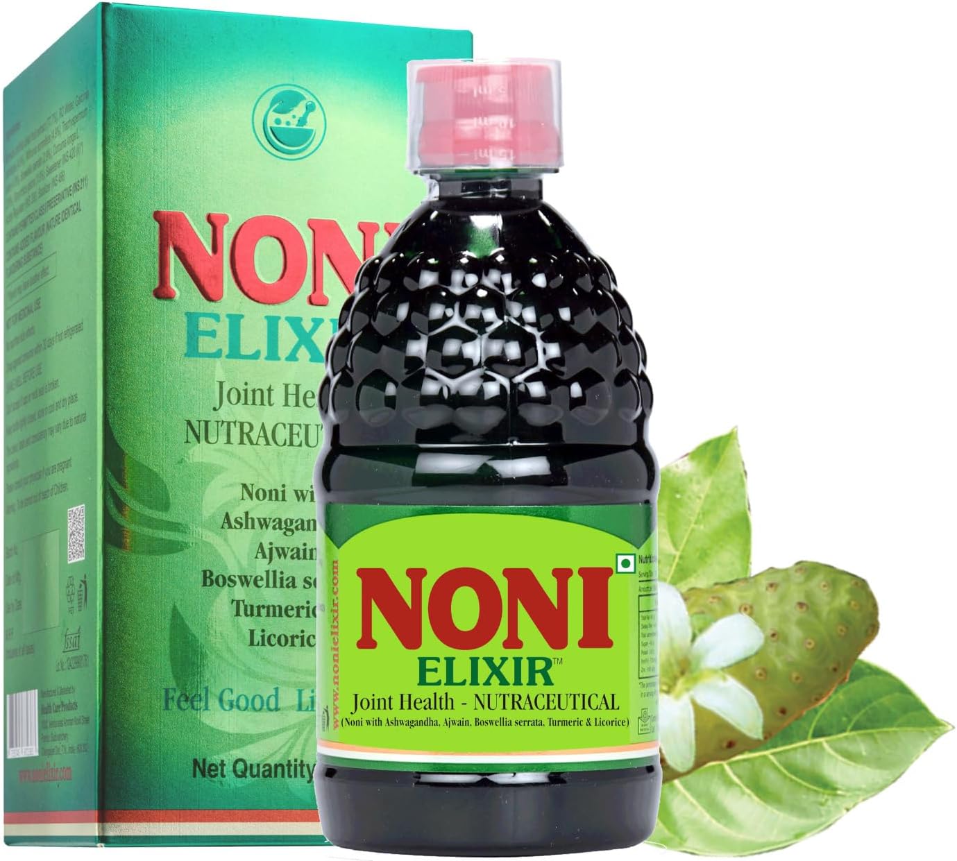 Joint Health 500Ml Made With Natural & Original Noni Fruit Extract, Ashwagandha & 5 More Herbs|Promote Healthy Joints & Muscles, Natural Detoxifier|Nutraceutical Noni Gold (Pack Of 1)