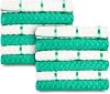 GOLD TEXTILES Kitchen Towels 12 Pack Premium 100% Cotton Dish Towels for Kitchen 15 x 25 Inches Super Soft & Absorbent Hand Towels for Drying Dishes- Reusable Green