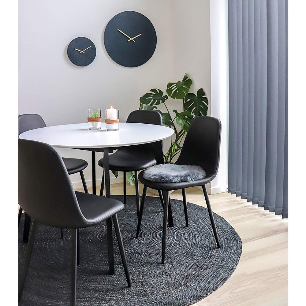 Selsey Esszimmerstuhl, 47 x 50 x 88, schwarz, 5903025361017
