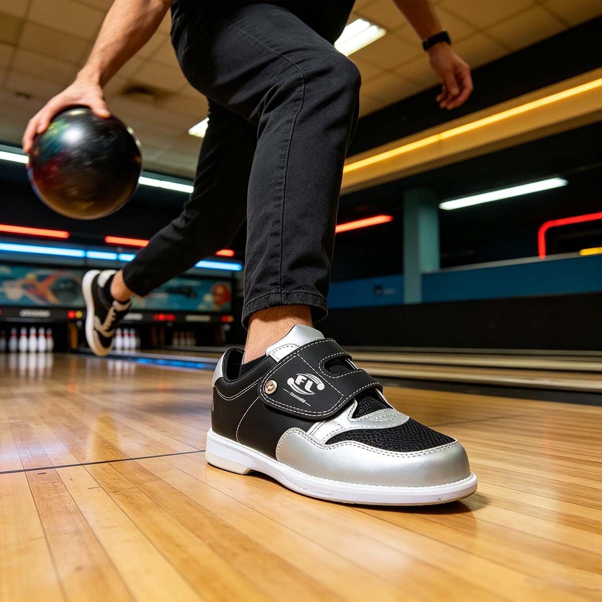 Scarpe da Bowling da Uomo- Adatte a Tutti i Livelli