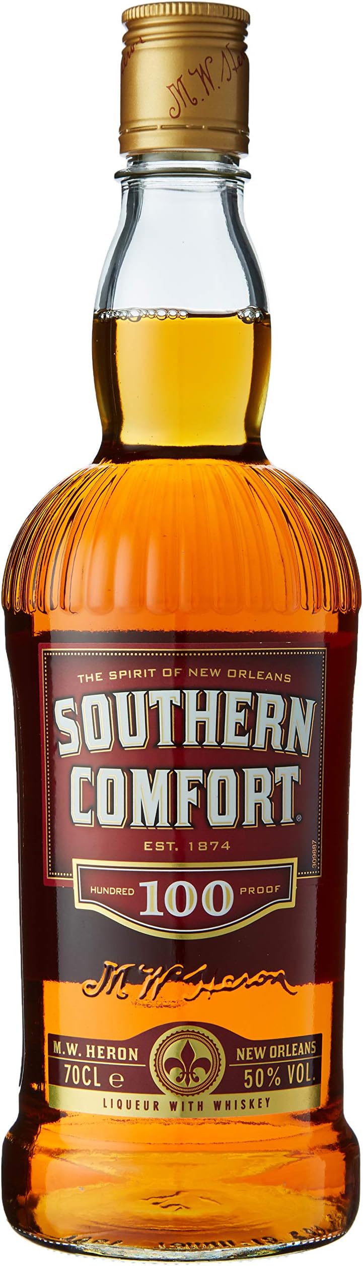 Southern Comfort® 100 Proof Whiskey Liqueur, 70 cl, ABV 50%