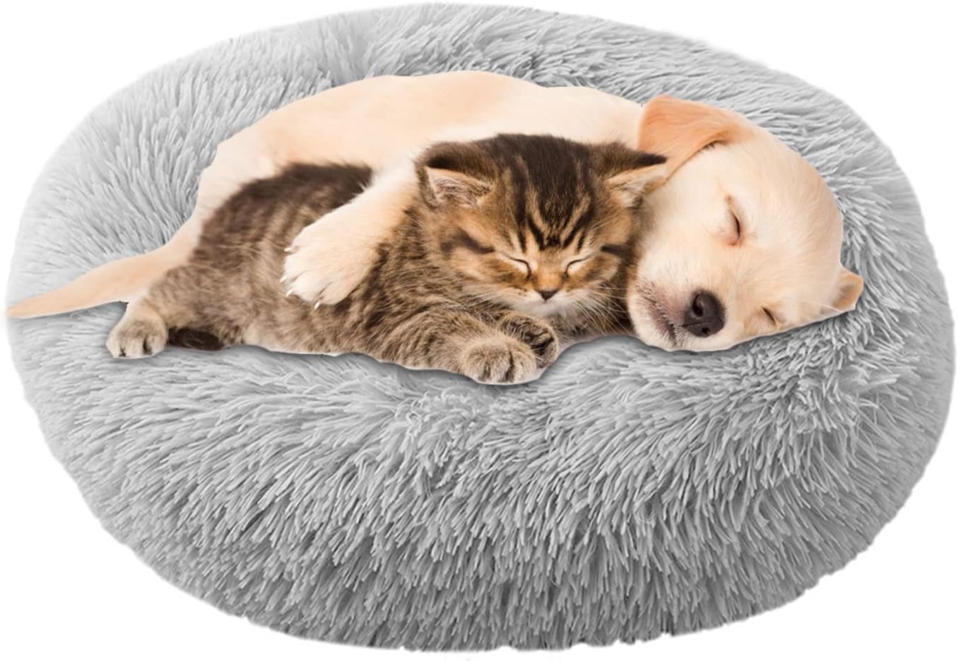 35.4" Extra Large Calming Dog and Cat Bed, Dog Beds for Dogs and Cats, AntiAnxiety