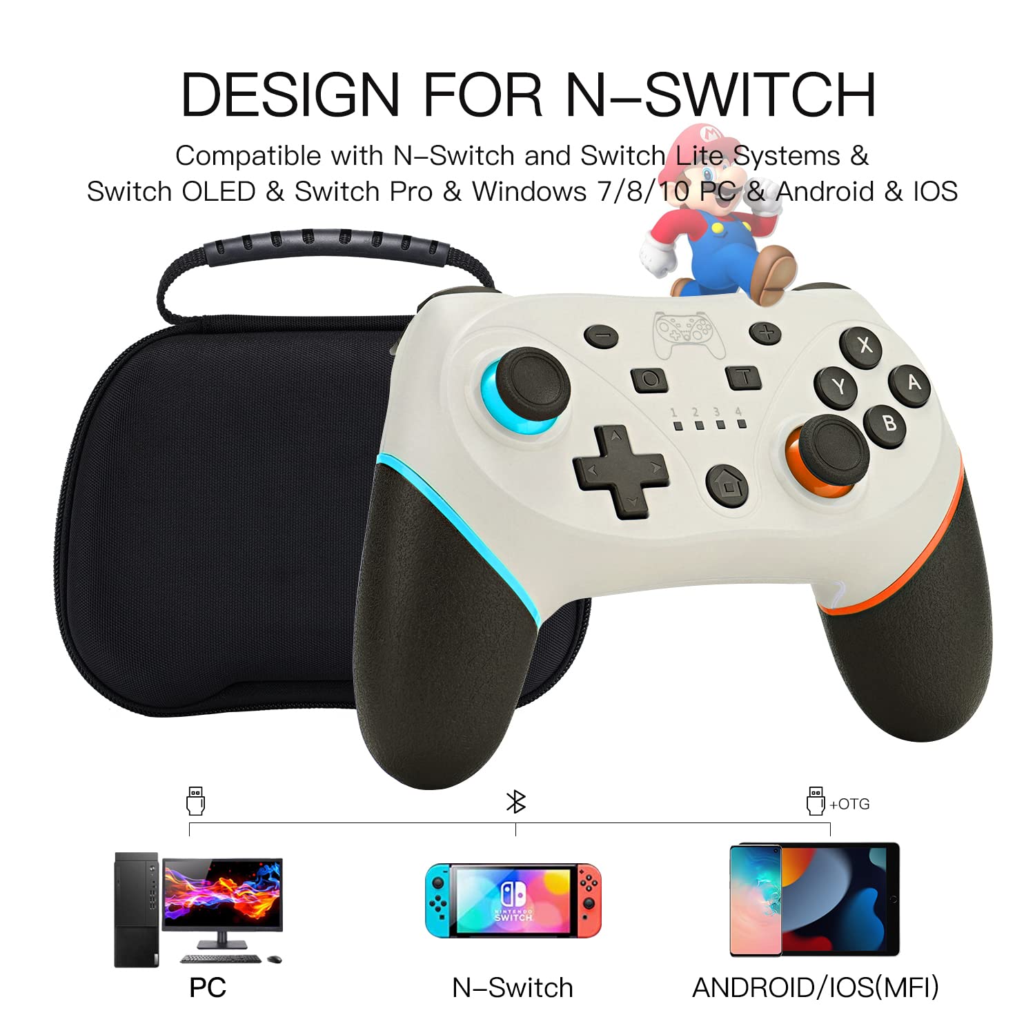 Amazon.com: Wireless Pro Controller Set for Switch/Switch Lite