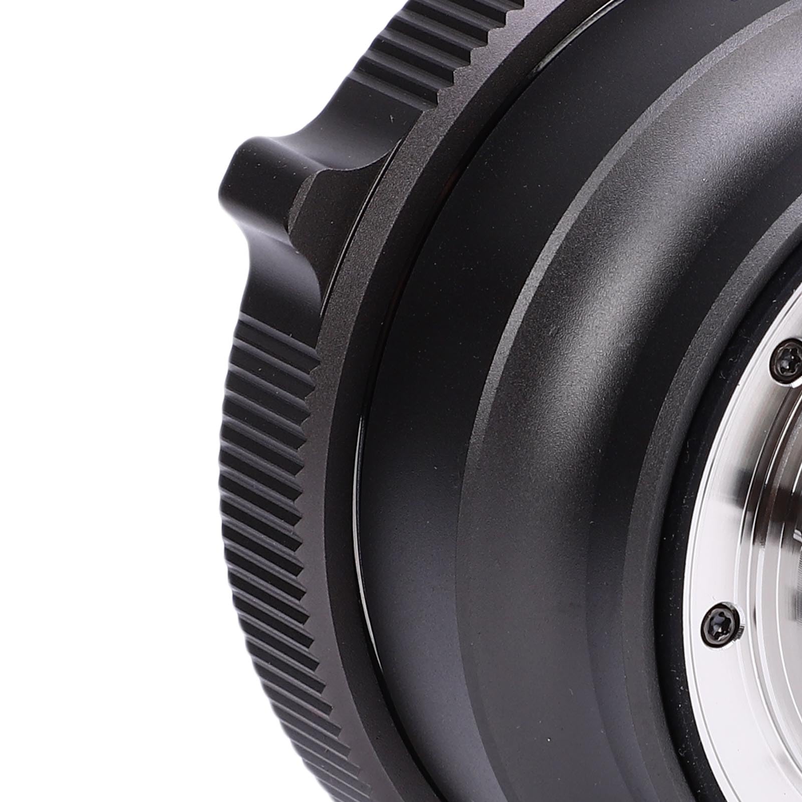 XUMIUZIY Adattatore Obiettivo PL-E, Anello in Alluminio per Fotocamere | Convertitore per attacco obiettivo, controllo automatico dell\'apertura, compatibile con le fotocamere della serie NEX,