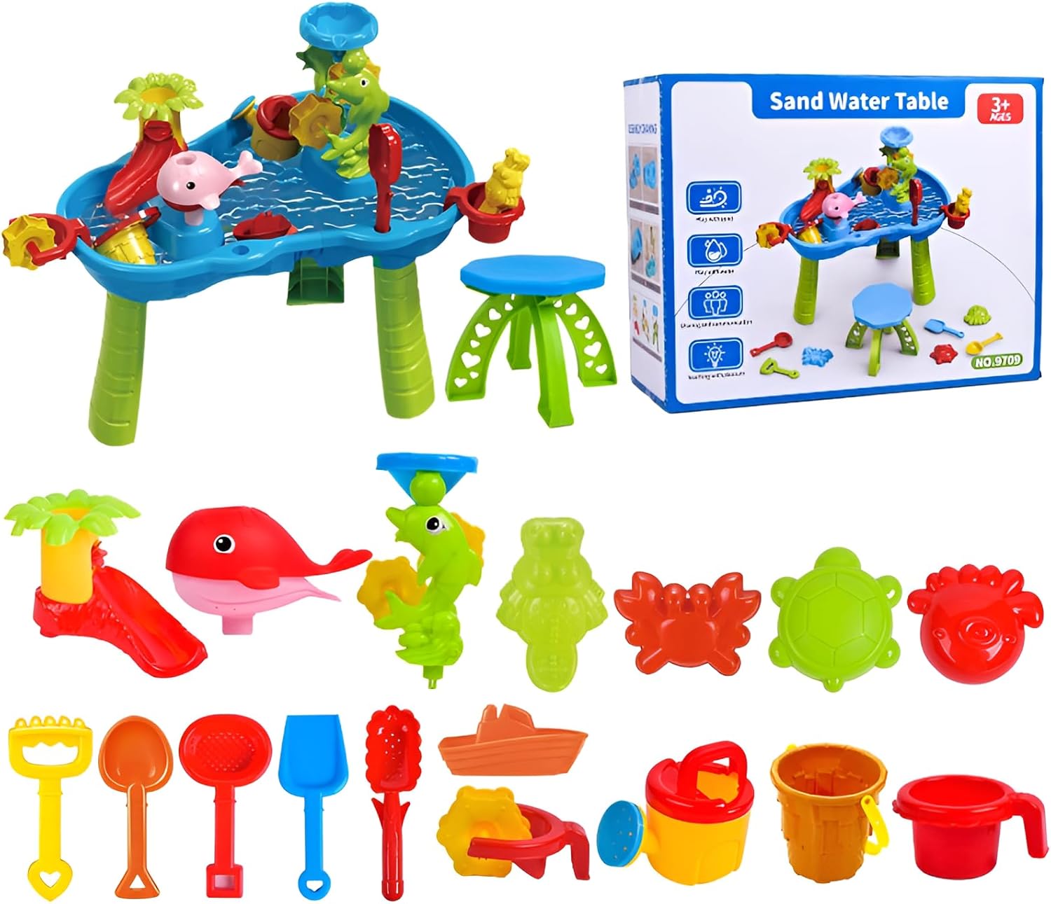 ウォーターテーブル 水遊び 砂遊び おもちゃ ビーチ 室内砂場 子供 夏 おままごと 知育玩具 テーブル遊戯台 ビーチ玩具 誕生日 プレゼント :  石田商事 - 通販 - Yahoo!ショッピング [Luvian]ウォーターテーブル 水遊び 椅子付き組み立て簡単 砂遊びおもちゃ 子供向け 室内外用 ビーチ 幼児 教育ゲーム プレ