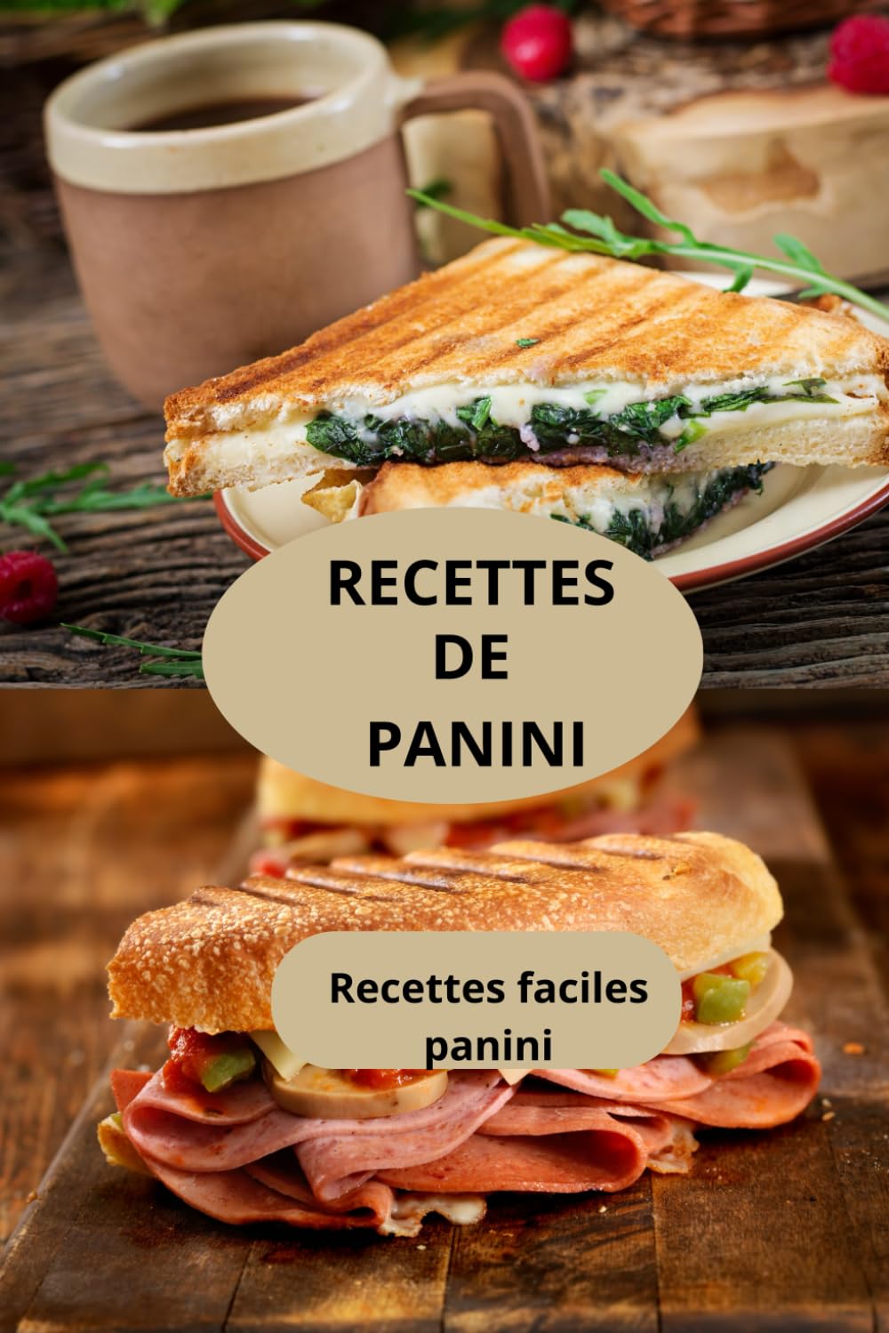 RECETTES DE PANINI: Recettes faciles panini - Panini faits maison - Panini pain croustillant