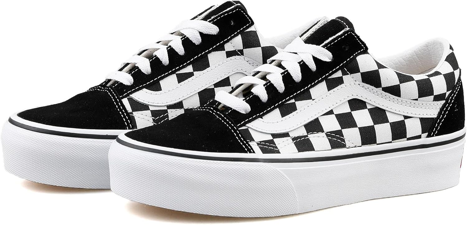 Vans Women's Baby Walks Sneakers 6 Women/4.5 Men Black/White