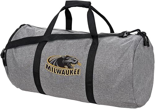 Miniatura 241 de Collegiate Primary Logo Collection Bolsa de lona ligera para deportes y gimnasio plegable para viajes, Bob Jones Bruins