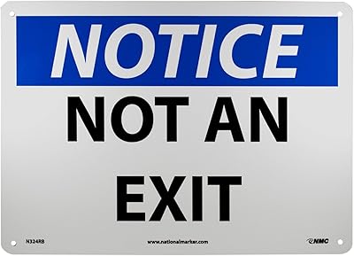 NMC N324RB OSHA Sign,