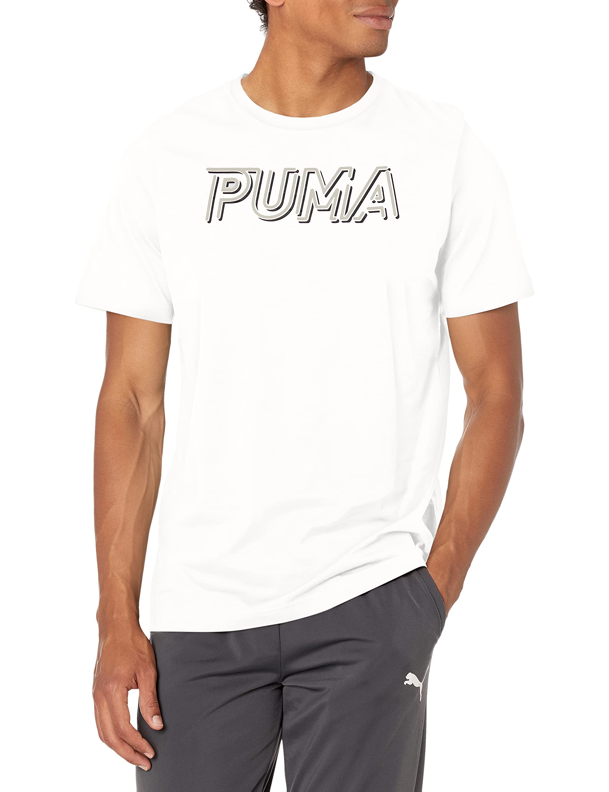 Puma Mens Modern Sports Logo Tee Desertcart Seychelles