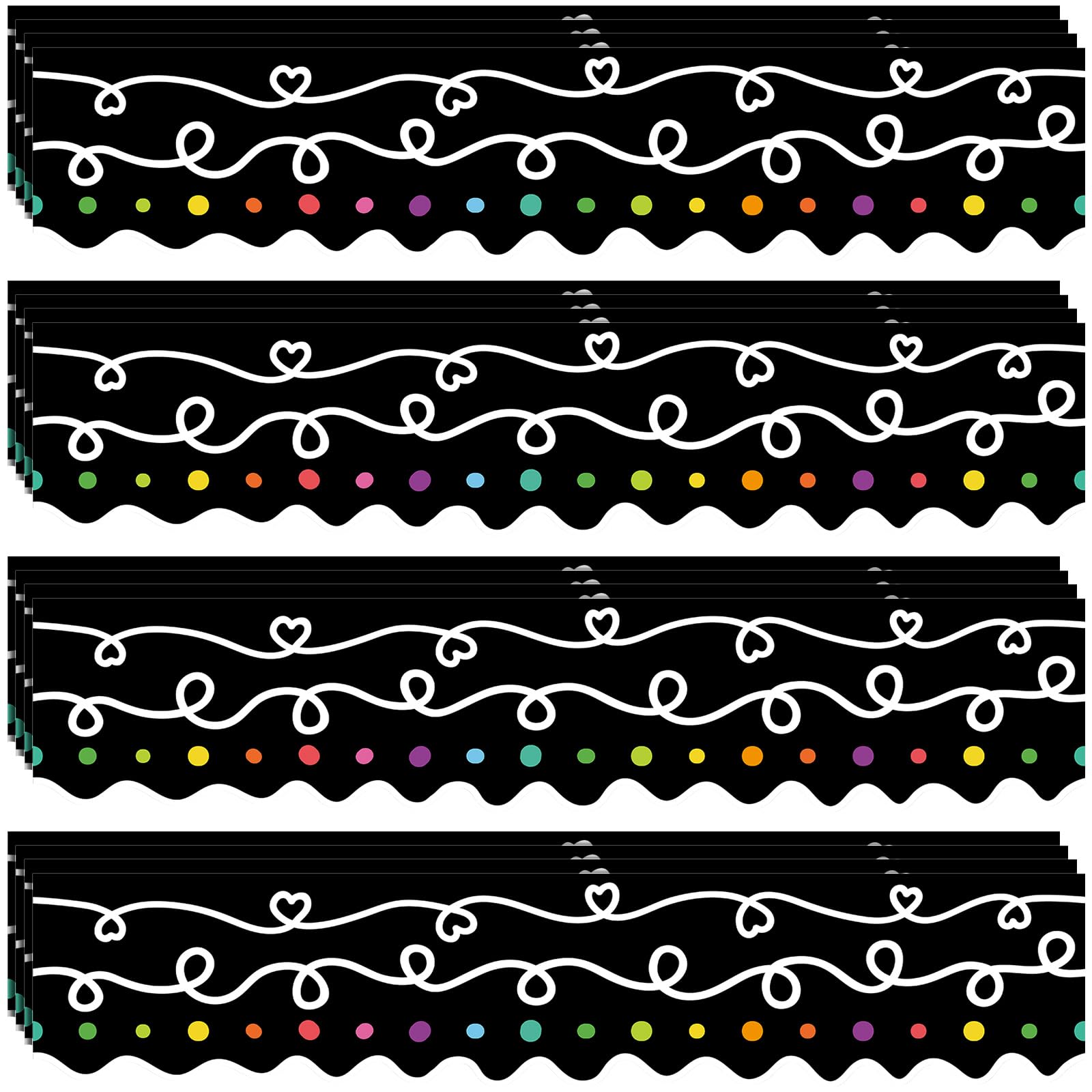 Chalkboard Dot Borders