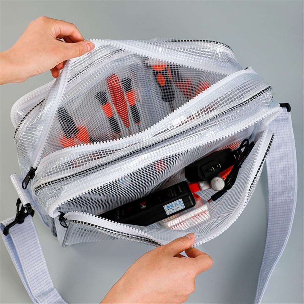 Cleanroom Tool Bag Crossbody Bag Efficient Storage and Transport Solution for Your Computer and Equipment