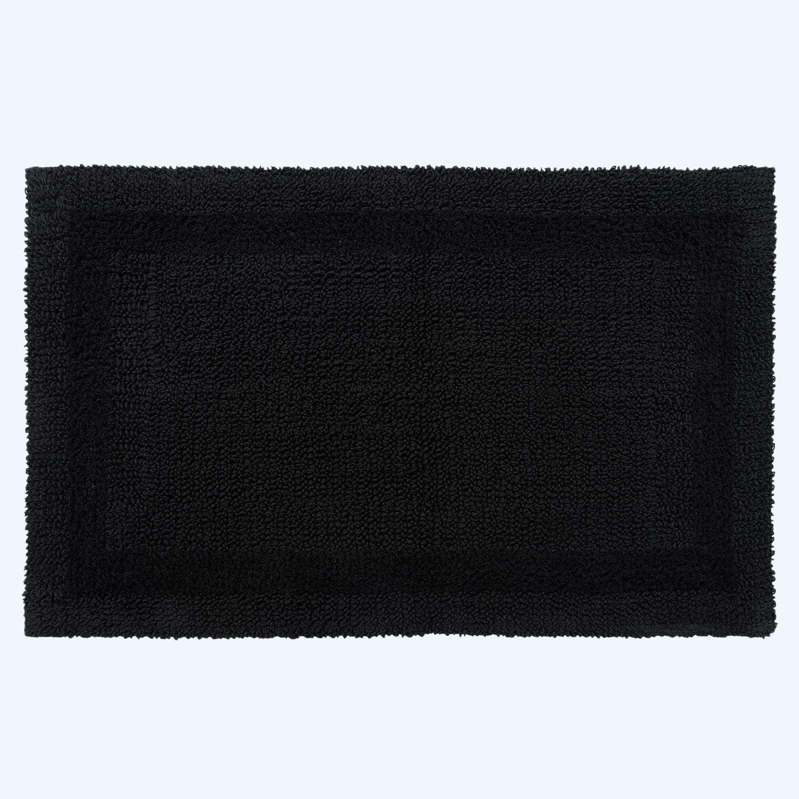 HOMESCAPES Toilet Mat, Luxury 1600gsm Extra Soft 100% Cotton, Reversible Bathroom Mats Non-Slip, Washable, Super Absorbent, Quick-Dry, Raspberry Pink Pedestal Rug for Toilet, 50 x 55 cm — view 8