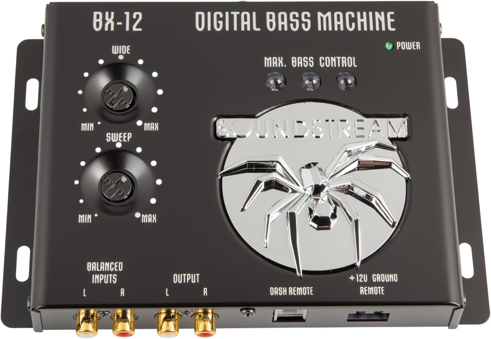 BX-12 – Bass Processor | Car Audio Bass Restoration Processor with Remote Control | Epicenter Alternative for Factory & Aftermarket Sound Systems and Subwoofer Bass Booster