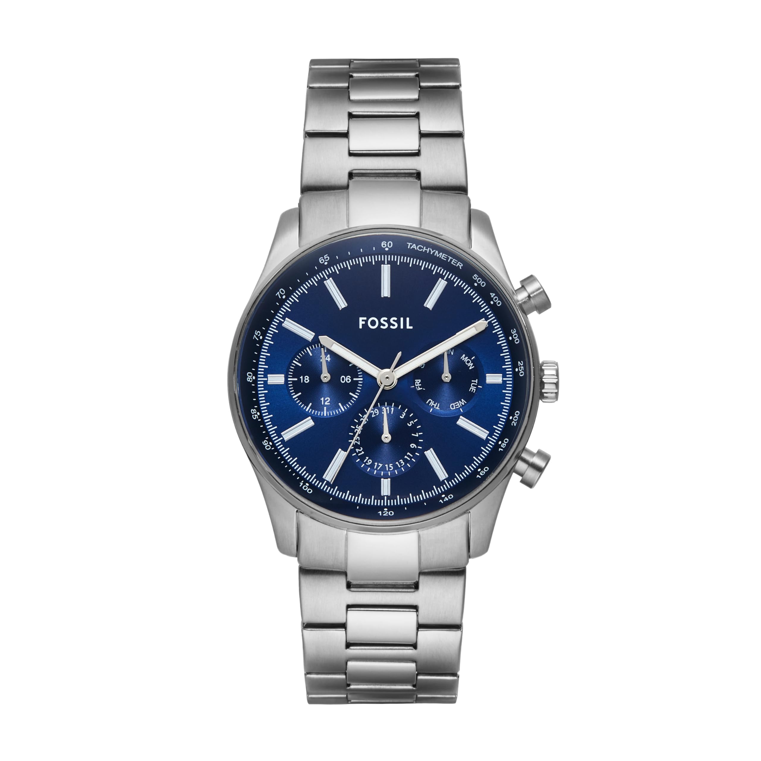 【稼働中】FOSSIL 腕時計 自動巻シルバー Amazon.co.jp: [フォッシル] 腕時計 SULLIVAN BQ2853 メンズ