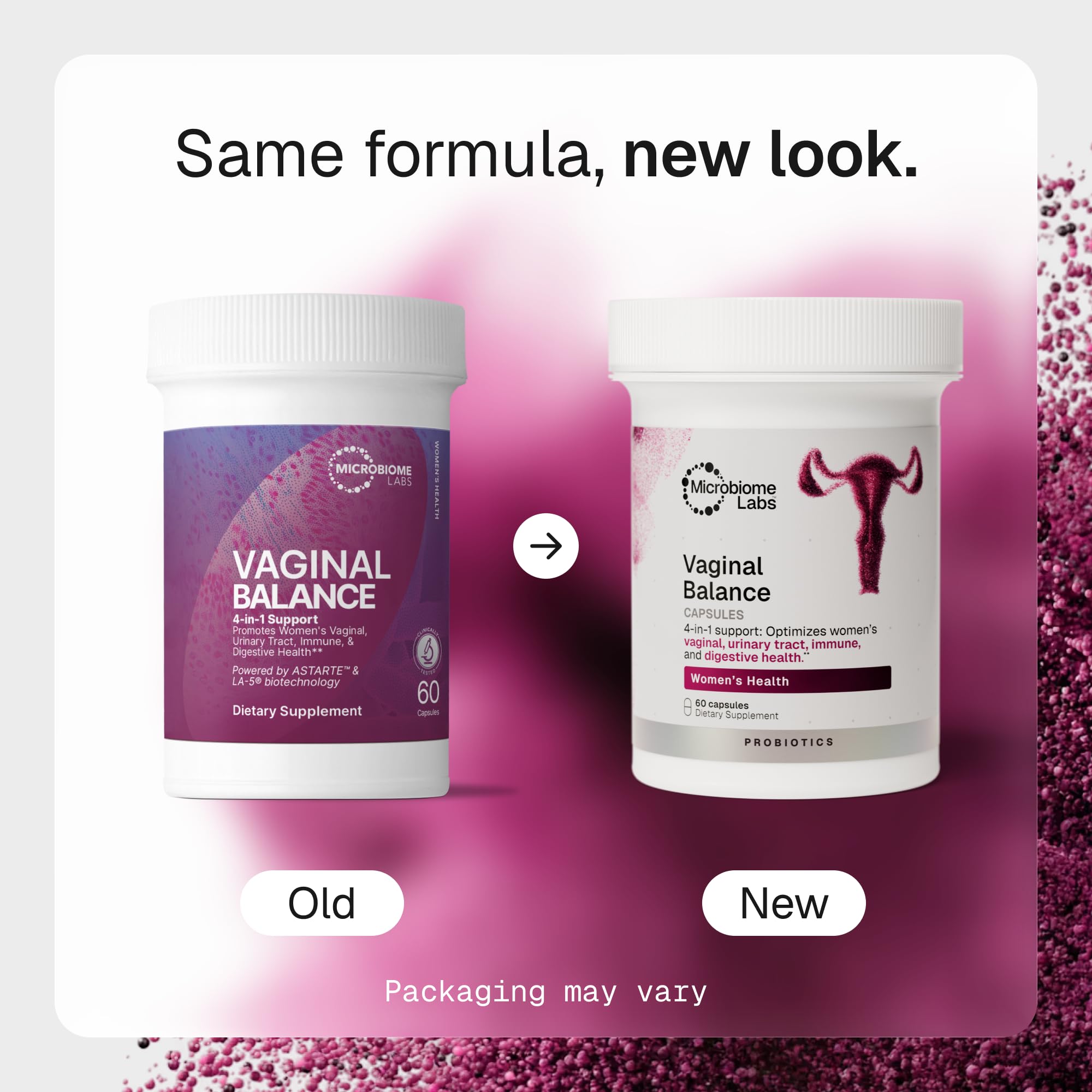 Microbiome Labs Vaginal Balance - Vaginal Probiotics for Women with Lactobacillus Gasseri - Feminine Care to Encourage pH Balance for Women, Reduce Discomfort & Support Gut Health (60 Capsules) — Amazon image 2