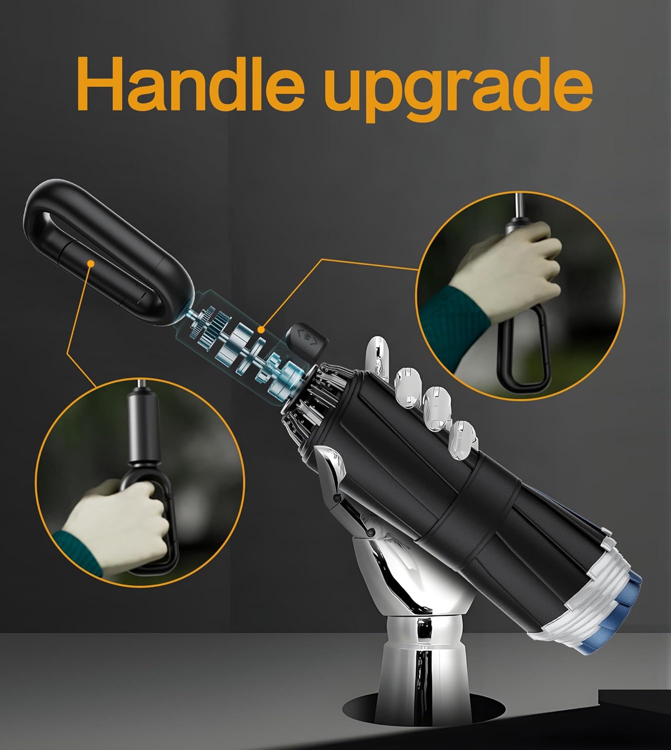 Windproof Compact Travel Umbrella,Large Strong but Light Portable and Automatic Folding Rain Umbrella, small inverted for travel size - Image 3