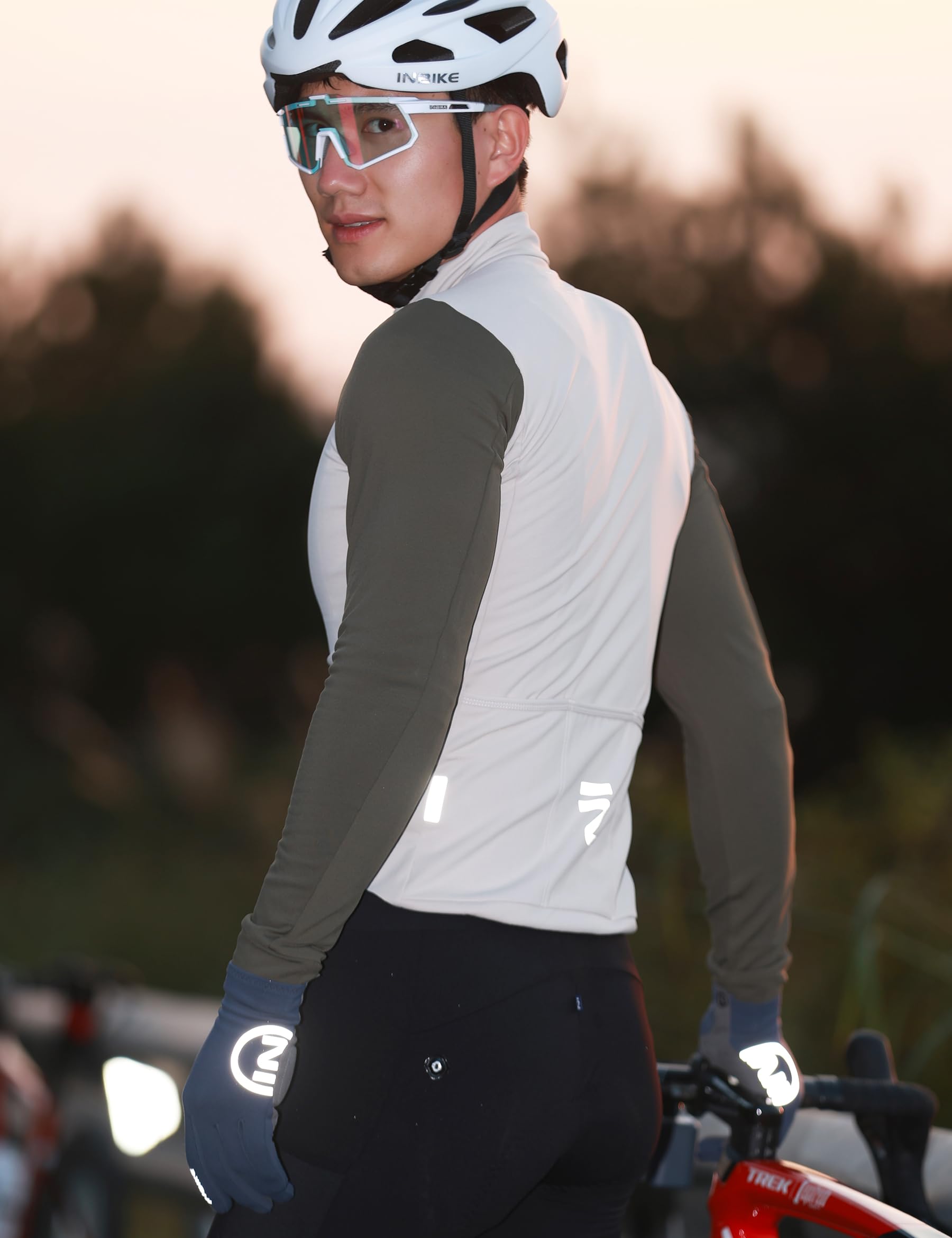 INBIKE Koszulka rowerowa męska z długim rękawem