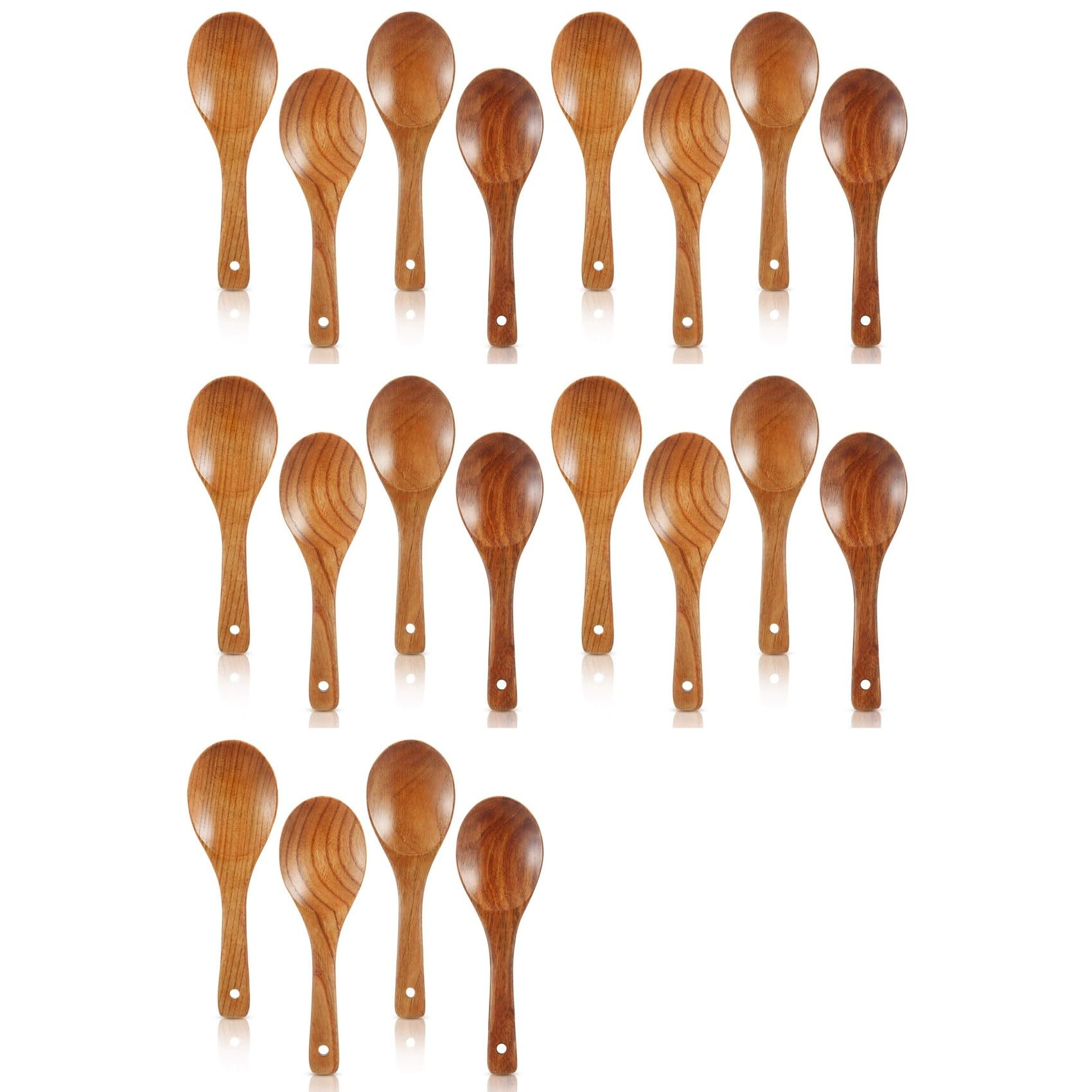 Palette de riz en bois de service pour partager de grands repas en famille