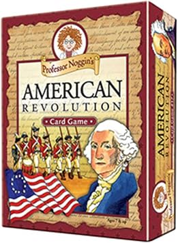 Professor Noggins American Revolution - A Educational Trivia Based Card Game For Kids