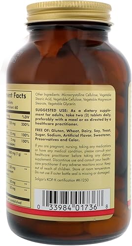 Miniatura 3 de Solgar - Comprimidos de fórmula MSM avanzada para piel uñas y cabello E1736 1 1