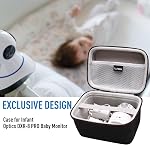 Cas de voyage Baby Monitor pour l'optique infantile DXR-8 PRO/HelloBaby/VTech/VAVA/ANMEATE/Security Baby Monitor - Sac de rangement de protection dure
