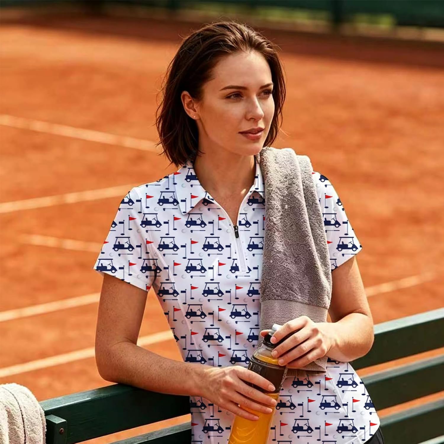 Women Golf Polo Shirt