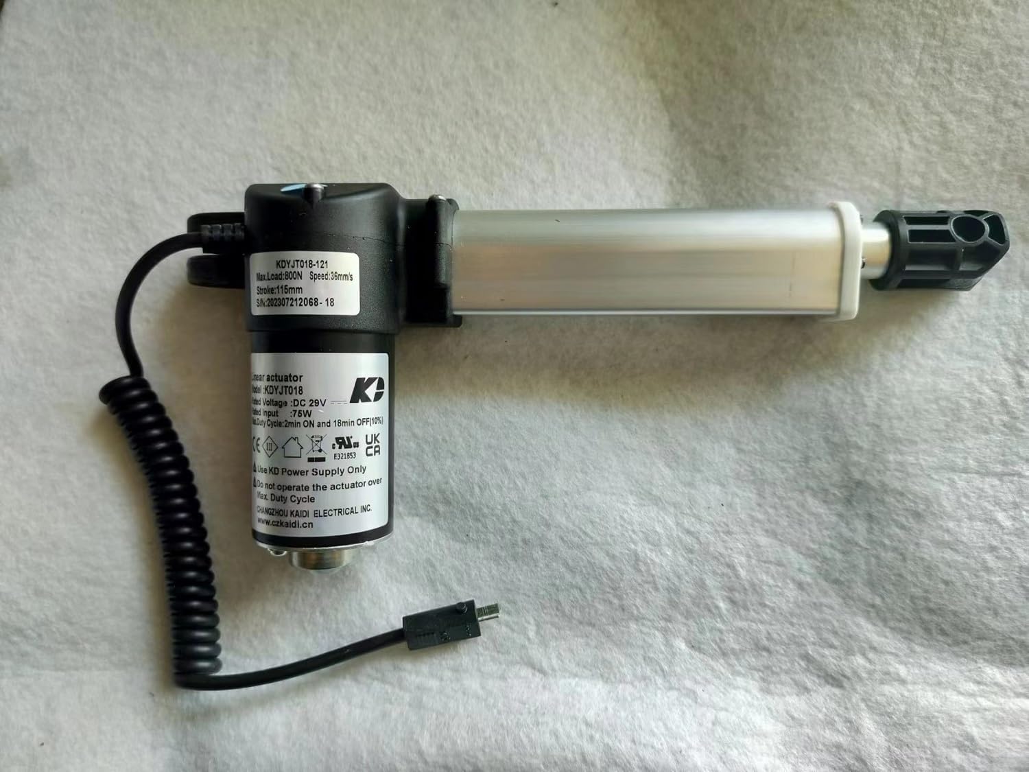Kroshine Power Recliner Motor Replacement with Cord Model