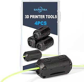 SARDVISA 3Dプリンター 1.75mm フィラメントクリーナー フィラメントクリーナー フィルタークリーナー ユニバーサル ほこりや静電気除去ツール 3Dプリンターを保護するための必須アクセサリー 4点。