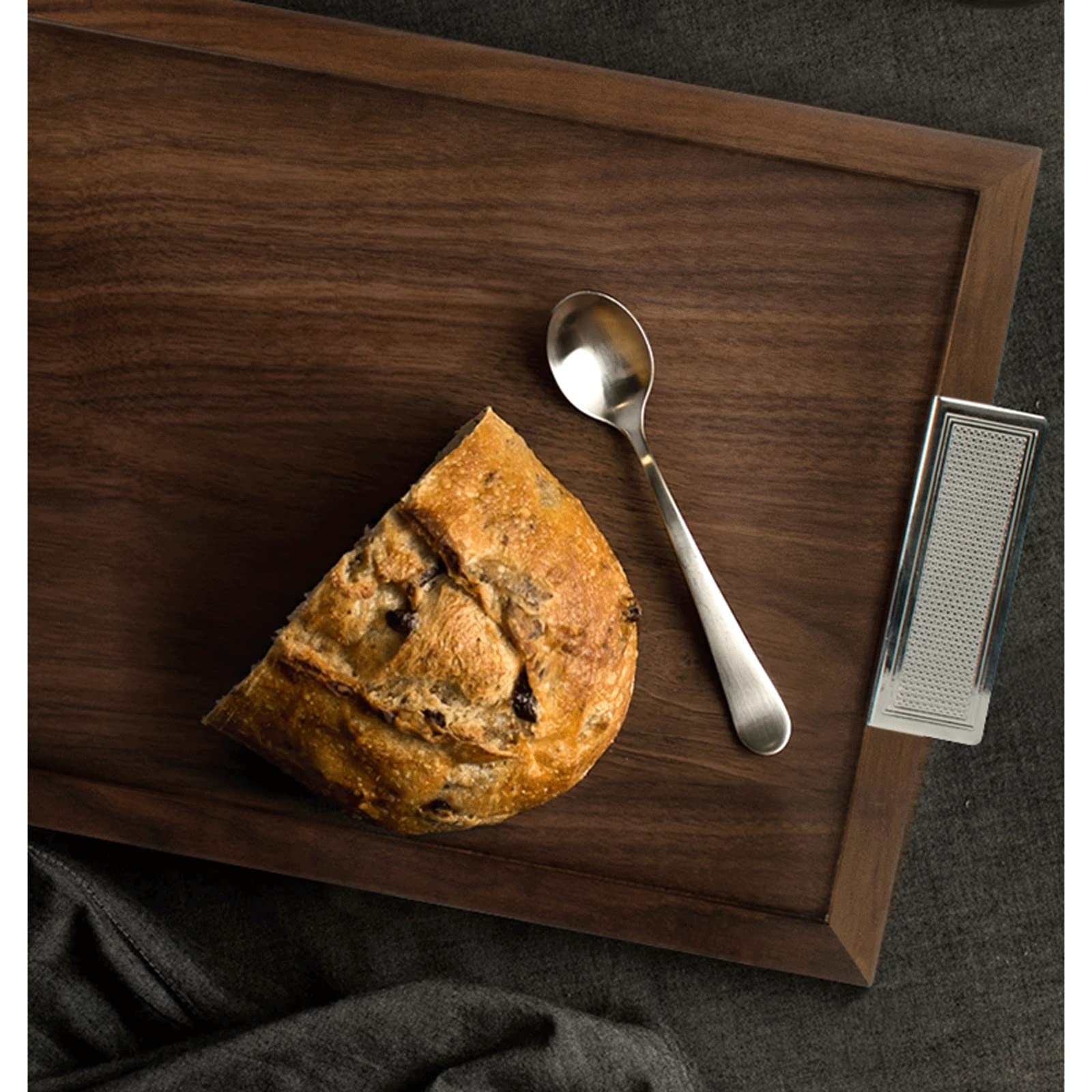 Bandeja Bandeja rectangular bandeja bandeja de madera bandeja decorativa for café desayuno comida café Bandeja Antideslizante
