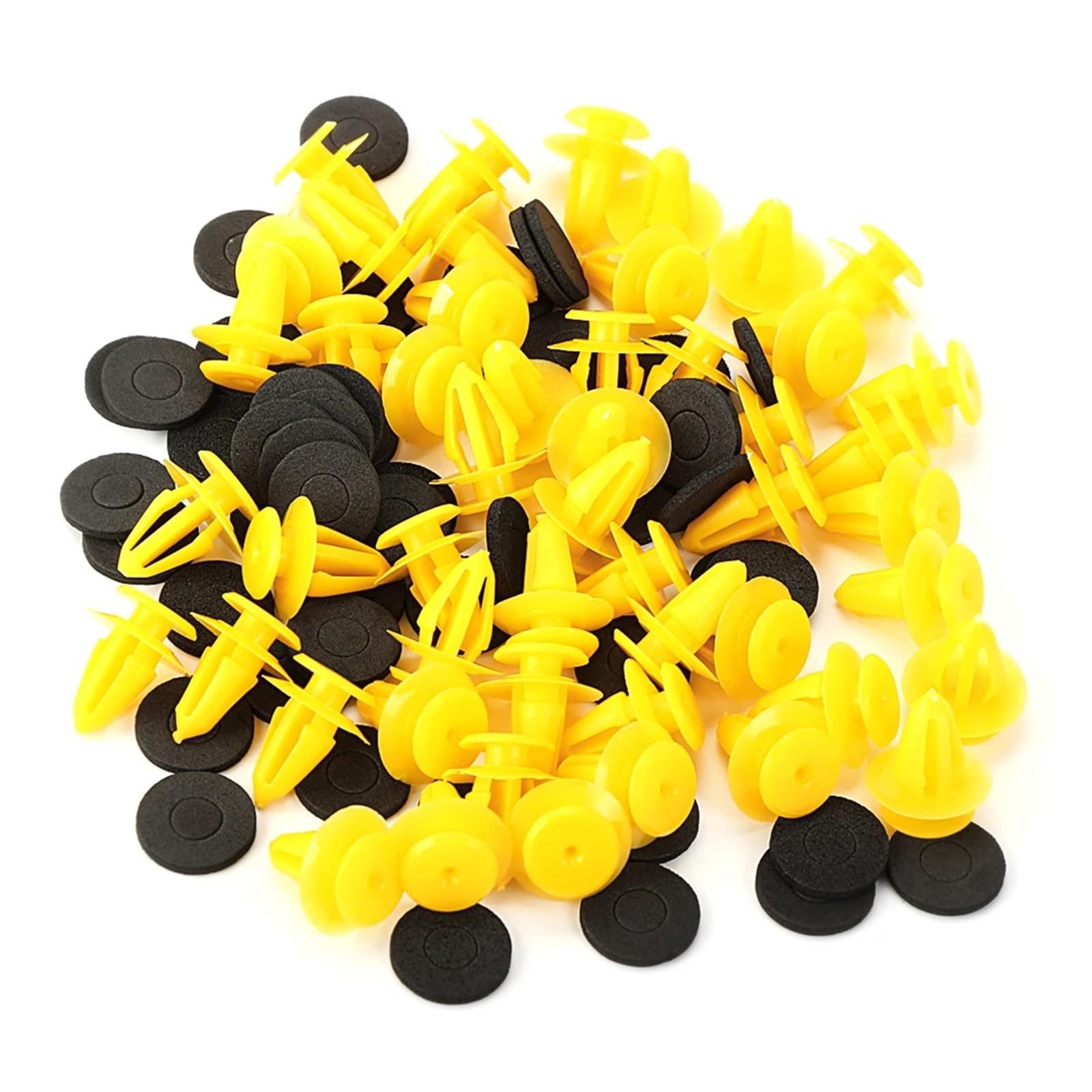 FDCSKINX 50PCS Auto Door Panel Clips Fixing Fastener