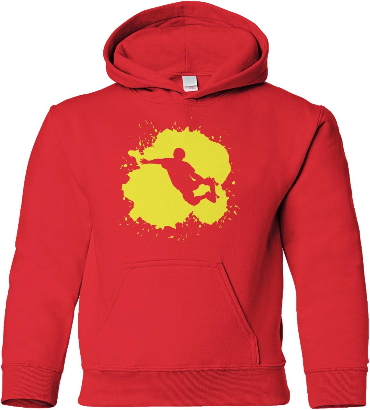 Threadrock Kids Skateboarder Graphic Youth Hoodie Sweatshirt