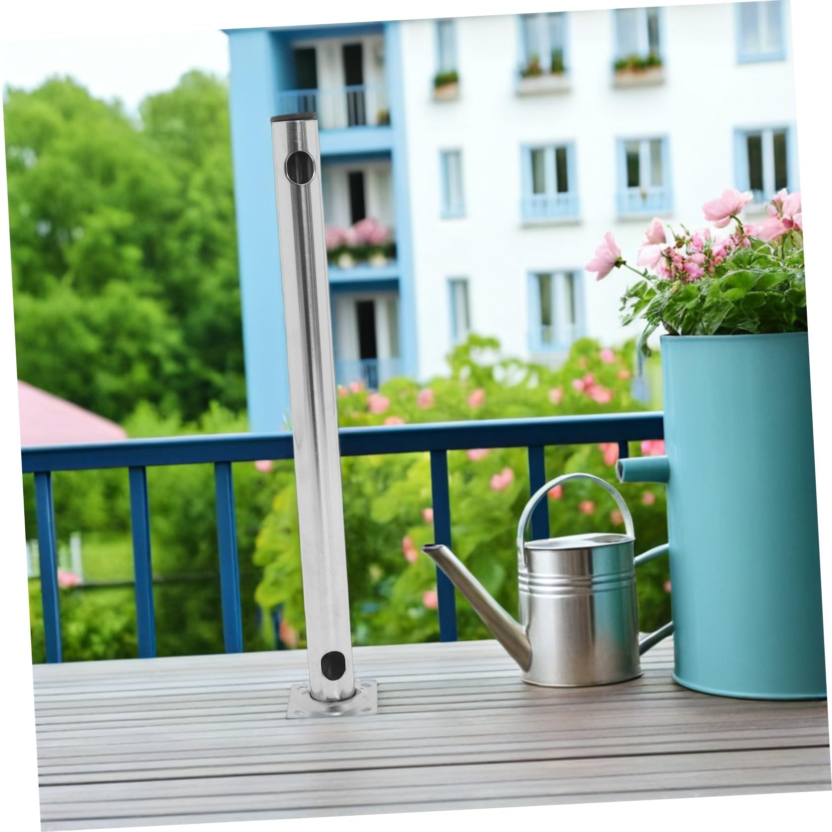Angoily 2pezzi Supporto Per Antenna in Acciaio Inossidabile Staffa Di Montaggio Parete Per Telecamera Supporto Verticale Per Antenna Wireless Per Tv Esterna Staffa Di Rete Wi-fi e Configur