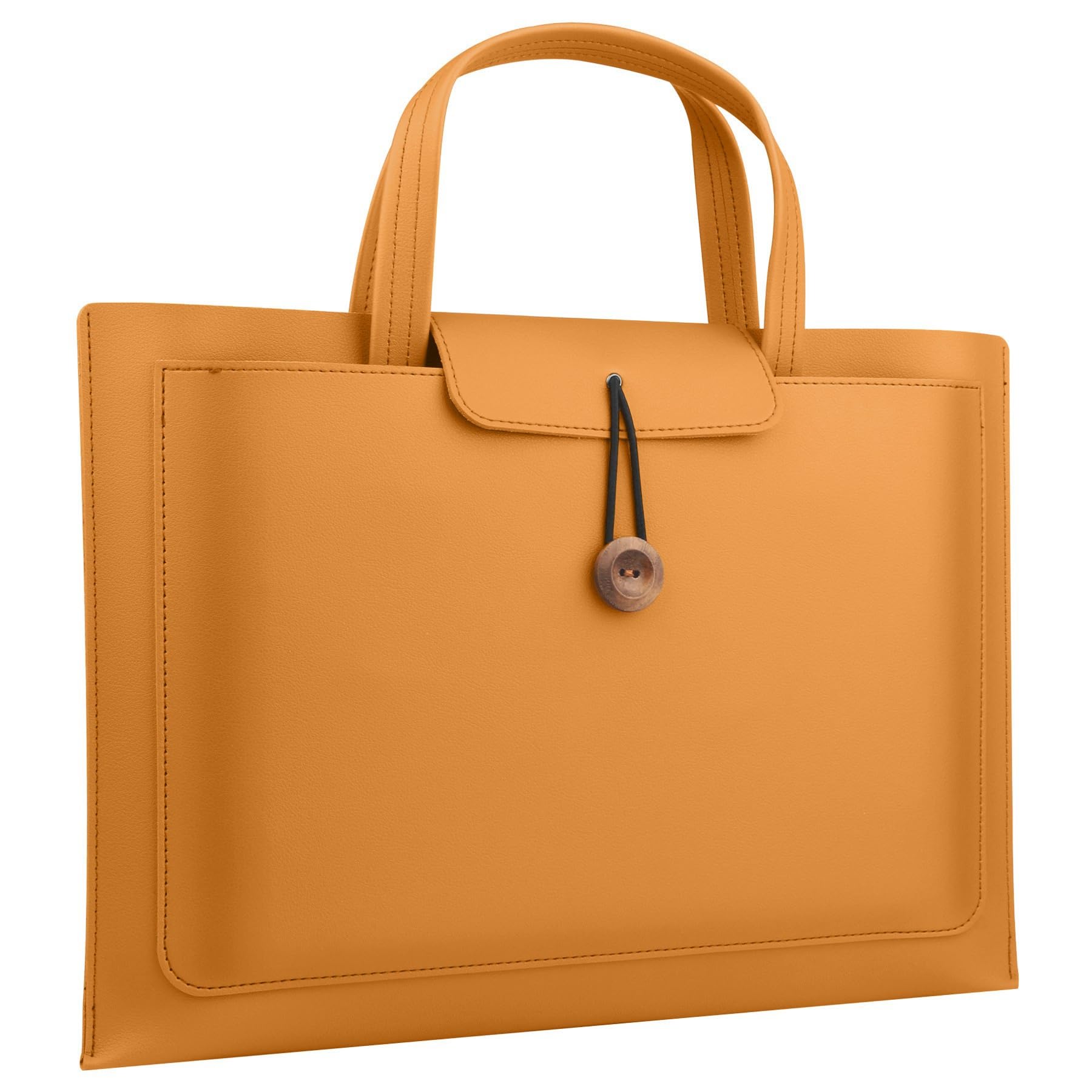 Custodia for laptop da 14 pollici, borsa a tracolla in pelle impermeabile, sottile, custodia for PC, grande capacità