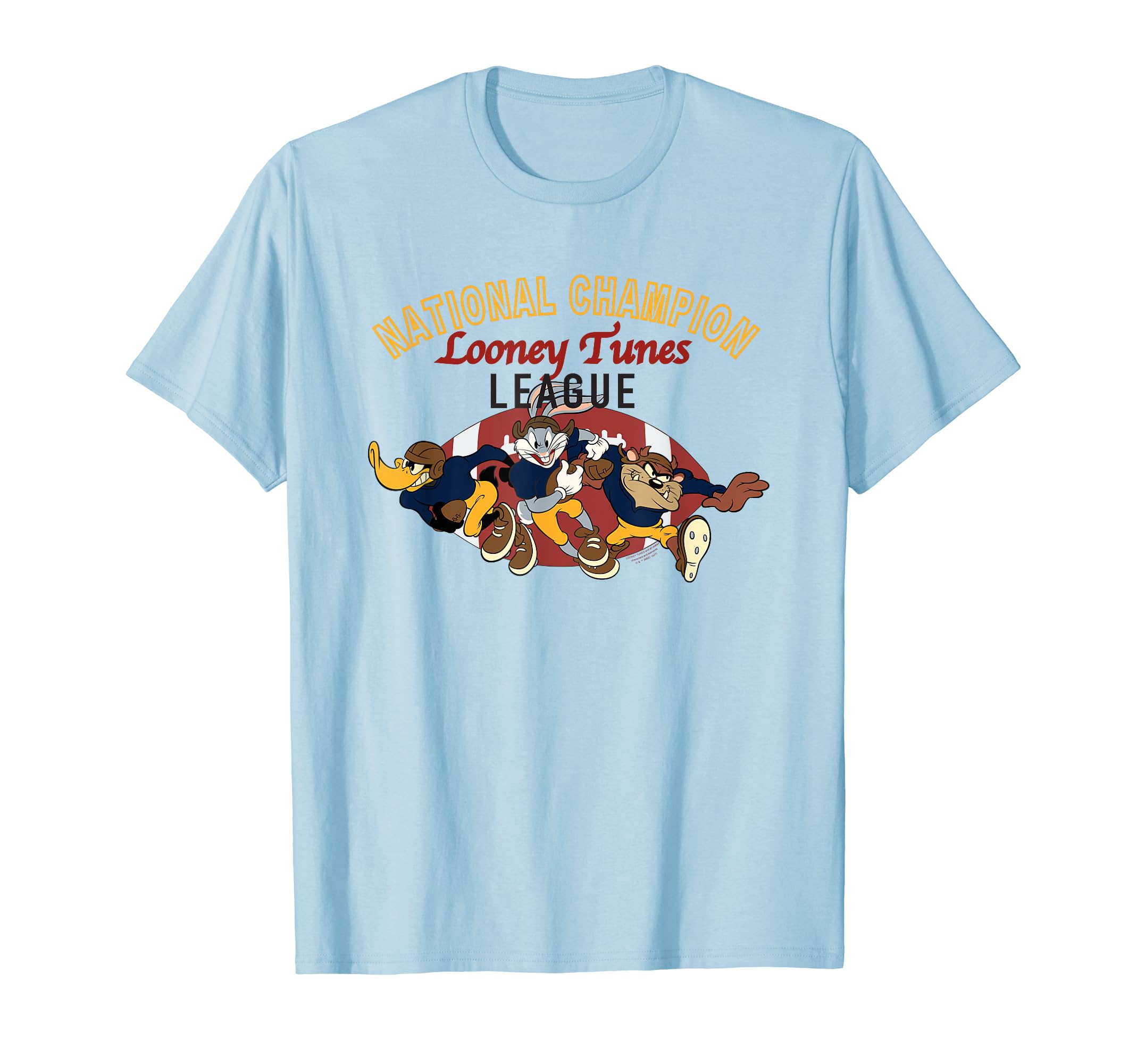 Looney Tunes American Football T-Shirt, Black