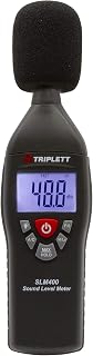 Triplett SLM400 Sound Level Meter - 35-130dB, +/-1.5dB Accuracy, A/C Weighting, OSHA Compliant Decibel Meter
